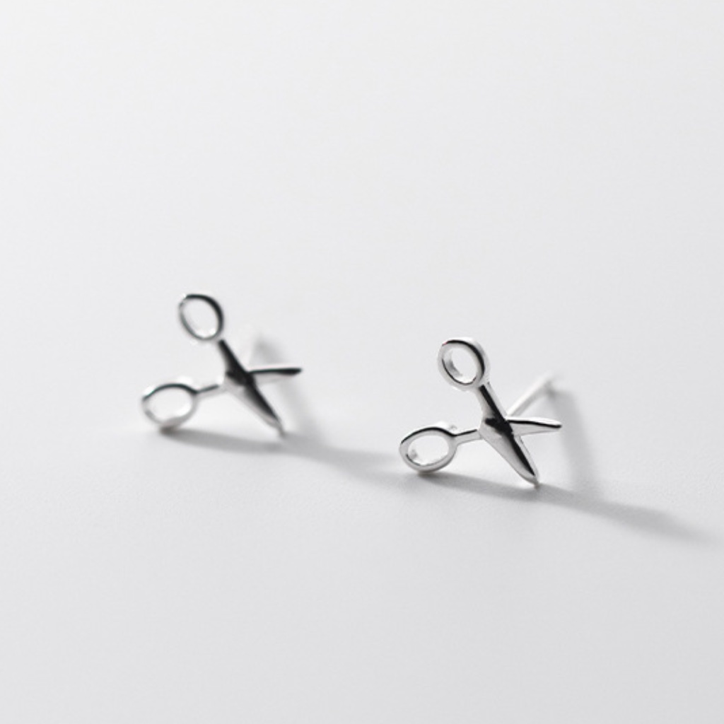Nwt Scissors Sterling Silver Earrings Seamstress Sewing Lover Birthday Present 20$